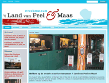Tablet Screenshot of museumpeelenmaas.nl